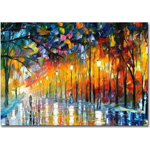 Nástěnná reprodukce na plátně Leonid Afremov, 100 x 70 cm obraz