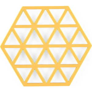 Silikonová podložka pod hrnec 16x14 cm Triangles – Zone obraz