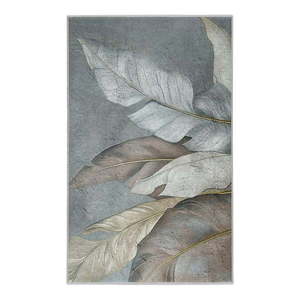 Zeleno-šedý pratelný koberec 120x180 cm Dusty Leaves – Mila Home obraz