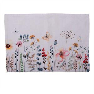 Sada 6ks bavlněných prostírání Flowerbomb - 48*33 cm FOB40 obraz