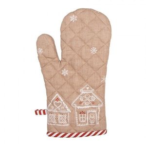 Chňapka s perníkovými chaloupkami Gingerbread Bliss - 18*30 cm GBB44 obraz