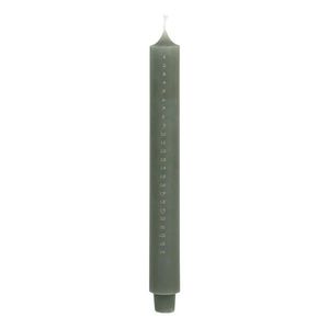 Zelená adventní svíčka s čísly 1-24 Advent Candle - Ø 3*29cm / 20h 71083822 obraz