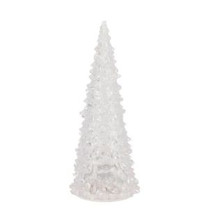 Průhledný dekorativní vánoční svítící stromek Sparkle - Ø 6*12 cm 923124 obraz