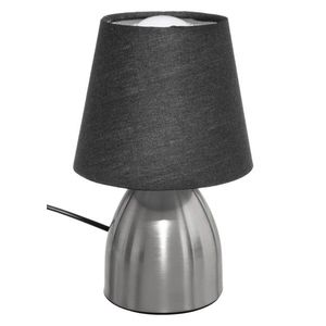 DekorStyle Noční lampa Chevet Touch šedá obraz