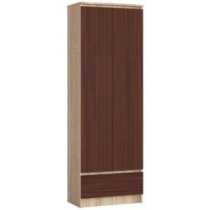 Ak furniture Skříň Rexa 60 cm dub sonoma/wenge obraz