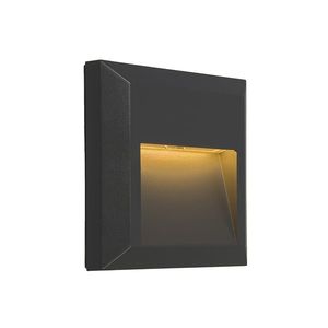 Moderní nástěnná lampa tmavě šedá včetně LED - Gem 2 obraz