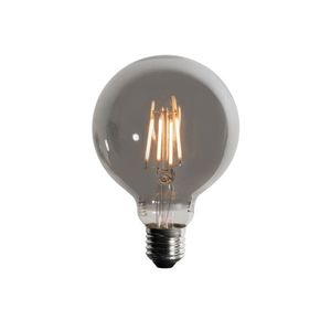 Stmívatelná LED žárovka E27 se 3 stupni stmívání, kouřové sklo G95, 4W, 450lm, 1900K obraz