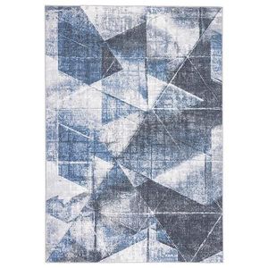 Koberec Chenile Print Rug 1, 33/1, 9 RS2447PT-1 modrý obraz