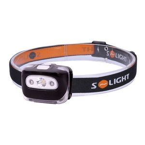 Solight LED čelovka 150lm, bílé a červené světlo, 3AAA WH27 obraz