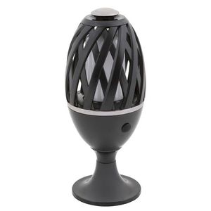 Rabalux Černá zahradní nabíjecí lampa 2v1 Flamenco 5W 8946 obraz