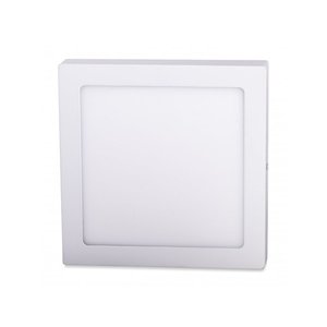 LED Solution Bílý přisazený LED panel hranatý 220 x 220mm 18W Economy+ Barva světla: Denní bílá 104991 obraz