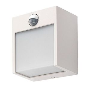 Rabalux Bílé fasádní LED svítidlo s pohybovým čidlem Balimo 12W IP44 7479 obraz