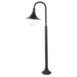 Rabalux Černá zahradní lampa Konstanz pro LED žárovku E27 120cm 8247 obraz