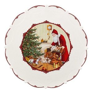 Villeroy & Boch Toy's Fantasy podnos na cukroví, Santa naděluje dárky, 42 cm 14-8332-2241 obraz