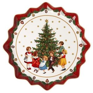 Villeroy & Boch Toy's Fantasy hluboký podnos na cukroví, tančící děti, 39 cm 14-8332-2281 obraz