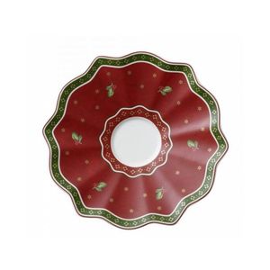 Villeroy & Boch Toy´s Delight kávový / čajový podšálek, červený, 17 cm 14-8585-1311 obraz