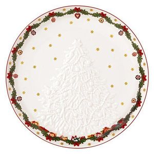 Villeroy & Boch Toy's Fantasy nízká mísa s reliéfem stromečku, Ø 26 cm 14-8332-3615 obraz