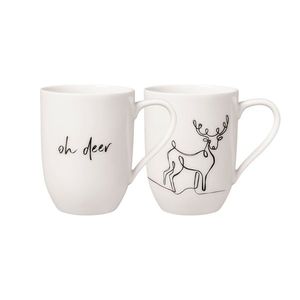 Villeroy & Boch Sada dvou hrnků Statement XMAS sob, 0, 34 l 10-1621-8405 obraz