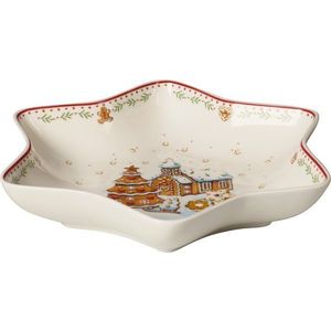 Villeroy & Boch Winter Bakery Delight mísa ve tvaru hvězdy, vesnice, 24, 5 cm 14-8612-3770 obraz