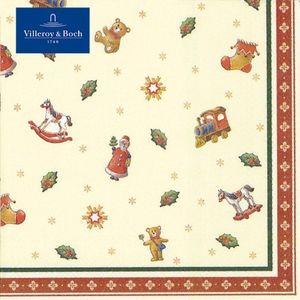 Villeroy & Boch Winter Specials ubrousky, hračky, 25 x 25 cm 35-9074-0025 obraz