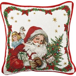 Villeroy & Boch Gobelínový polštář Toy‘s Fantasy 2024, Santa, 45 x 45 cm 14-8332-6191 obraz