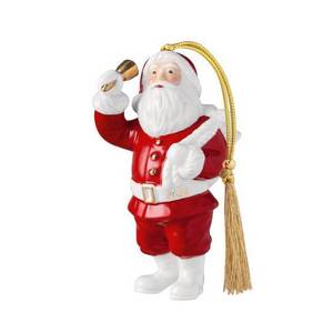 Villeroy & Boch Závěsná porcelánová ozdoba Christmas Classics, Santa, 10, 4 cm 14-8675-4344 obraz