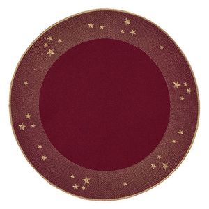 Sander Kulaté prostírání Starlight, 28 cm, burgundy 826944-26 obraz