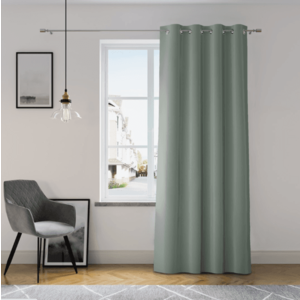 ArtFlhf Zatemňující závěs OXFORD EYELETS K | 140 x 250 cm Barva: Steel obraz