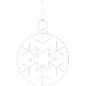 Vánoční závěsná LED dekorace Kerstball Snowflake 250 LED, 48 cm obraz