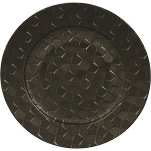 Podložka pod talíř Black Pentagon, 33 cm obraz
