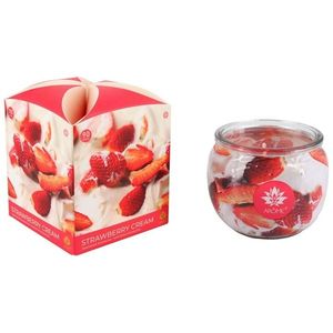 Arome Vonná svíčka ve skle Strawberry Cream, 90 g obraz