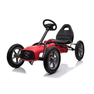 Baby Mix Dětská šlapací motokára Go-kart Buggy, červená obraz