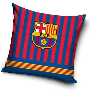 Carbotex Povlak na polštářek FC Barcelona Clean, 40 x 40 cm obraz