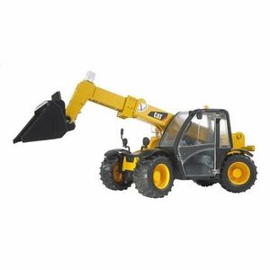 Bruder 02141 CAT nakladač Caterpillar s teleskopickým ramenem, 1: 16 obraz