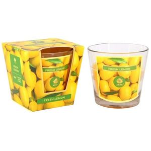 Arome Vonná svíčka ve skle Fresh Lemon, 120 g obraz