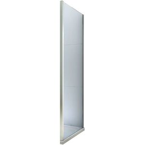 MEXEN APIA stěna 80x190 cm 5mm chrom transparent 840-080-000-01-00 obraz