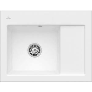 Keramický dřez Villeroy & Boch Subway 45 Compact, 331201RW, Stone White 331201RW obraz