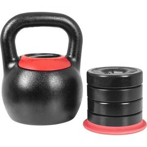 Gorilla Sports kettlebell, nastavitelná hmotnost 8 - 16 kg obraz