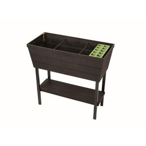 Keter Urban Bloomer 48L truhlík 82 x 37 x 78 cm 233062 hnědý obraz