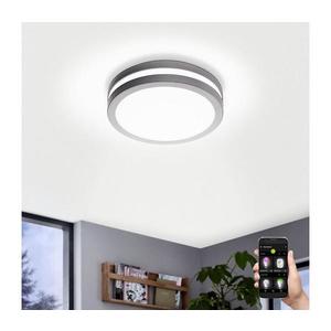 Eglo Eglo 97299 - LED Stmívatelné koupelnové svítidlo LOCANA-C LED/14W šedá IP44 obraz