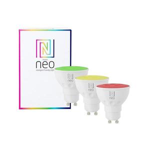 Neo NEO 07777C - SADA 3x LED RGB+CCT Stmívatelná žárovka GU10/4, 8W/230V Tuya obraz