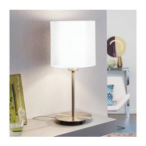 Eglo Eglo - LED Stolní lampa TUNJA 1xE27/60W/230V 38, 5 cm matný chrom/bílá obraz