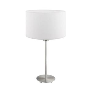 Eglo Eglo - LED Stolní lampa TUNJA 1xE27/60W/230V 38, 5 cm matný chrom/bílá obraz