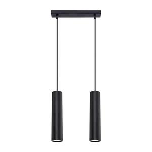SL.1574 - Lustr na lanku KARBON 2xGU10/10W/230V černá obraz