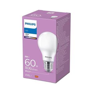 Philips LED Žárovka Philips A60 E27/8W/230V 3000K obraz