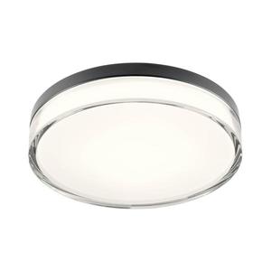 Redo Redo 01-3736 - LED Stropní svítidlo FRISBI LED/18W/230V 3000/4000K IP44 černá obraz