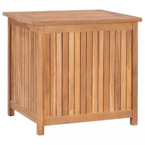 Zahradní úložný box teak Dekorhome 60 cm obraz