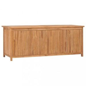 Zahradní úložný box teak Dekorhome 150 cm obraz