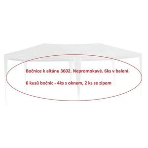 Bočnice k altánu 3602 6ks s okny ROJAPLAST obraz