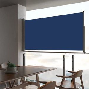 Zatahovací boční markýza 80x300 cm Dekorhome Modrá obraz